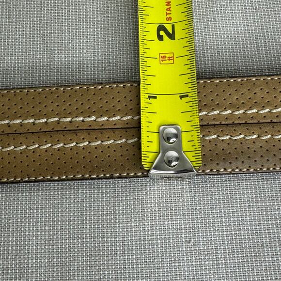 Mezlan perforated leather belt - Picture 13 of 13